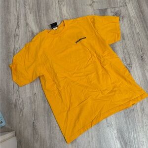 Patagonia Men's Short Sleeve Tee in Bright Yellow